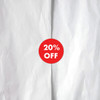 20% off 1-1/4" Round Red & White Discount Labels