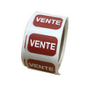 Red VENTE Labels