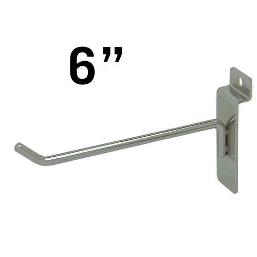 Jh-mech Slatwall Single Hook Pin Shop Display Fitting Prong Hanger