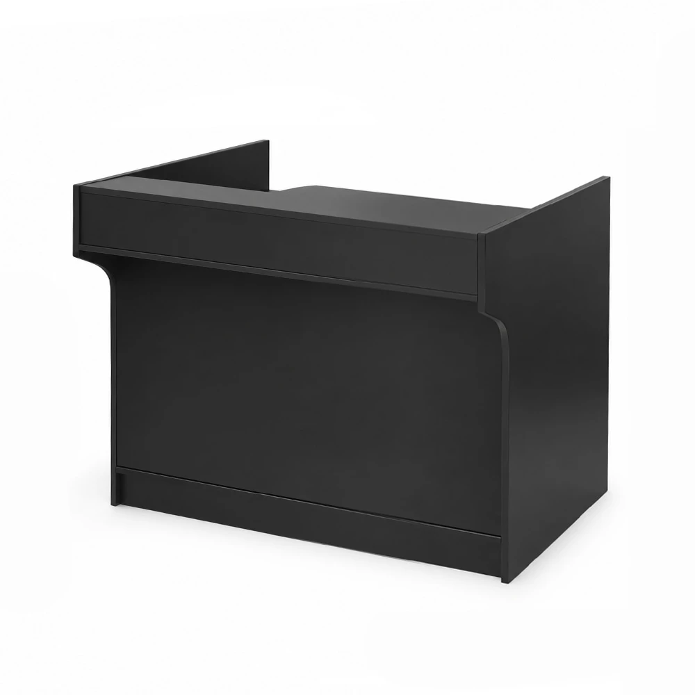 48" Black Ledgetop Counter