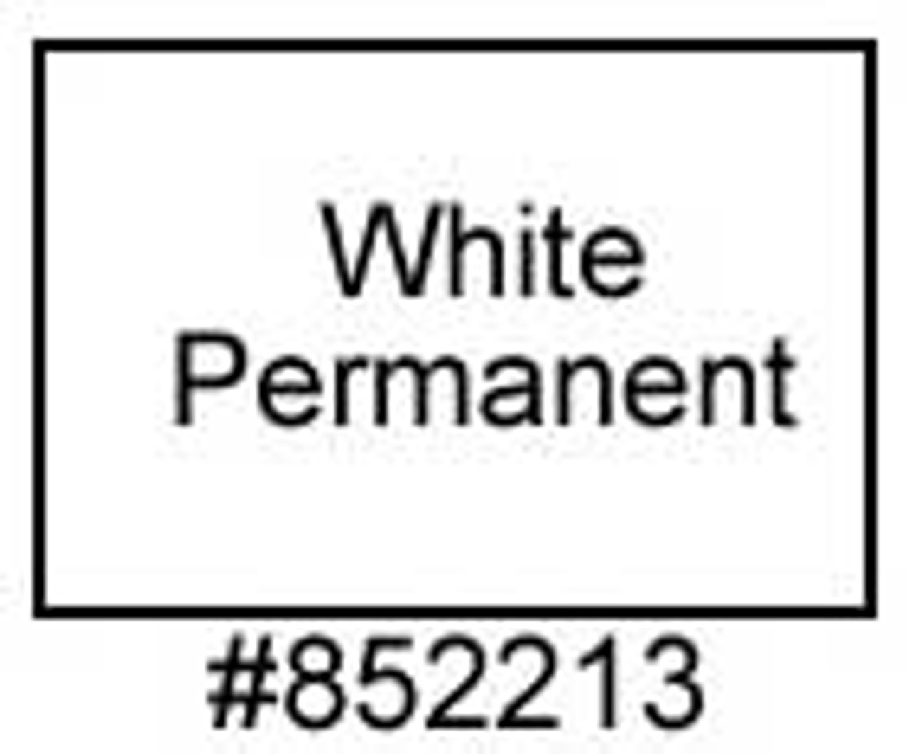 White Permanent Labels for use with Towa 2 Labellers