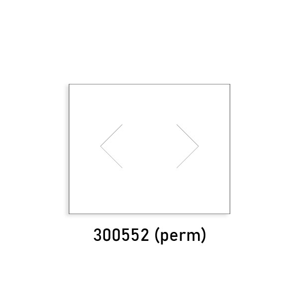 White Permanent Labels for Monarch(R) 1136 Label Gun