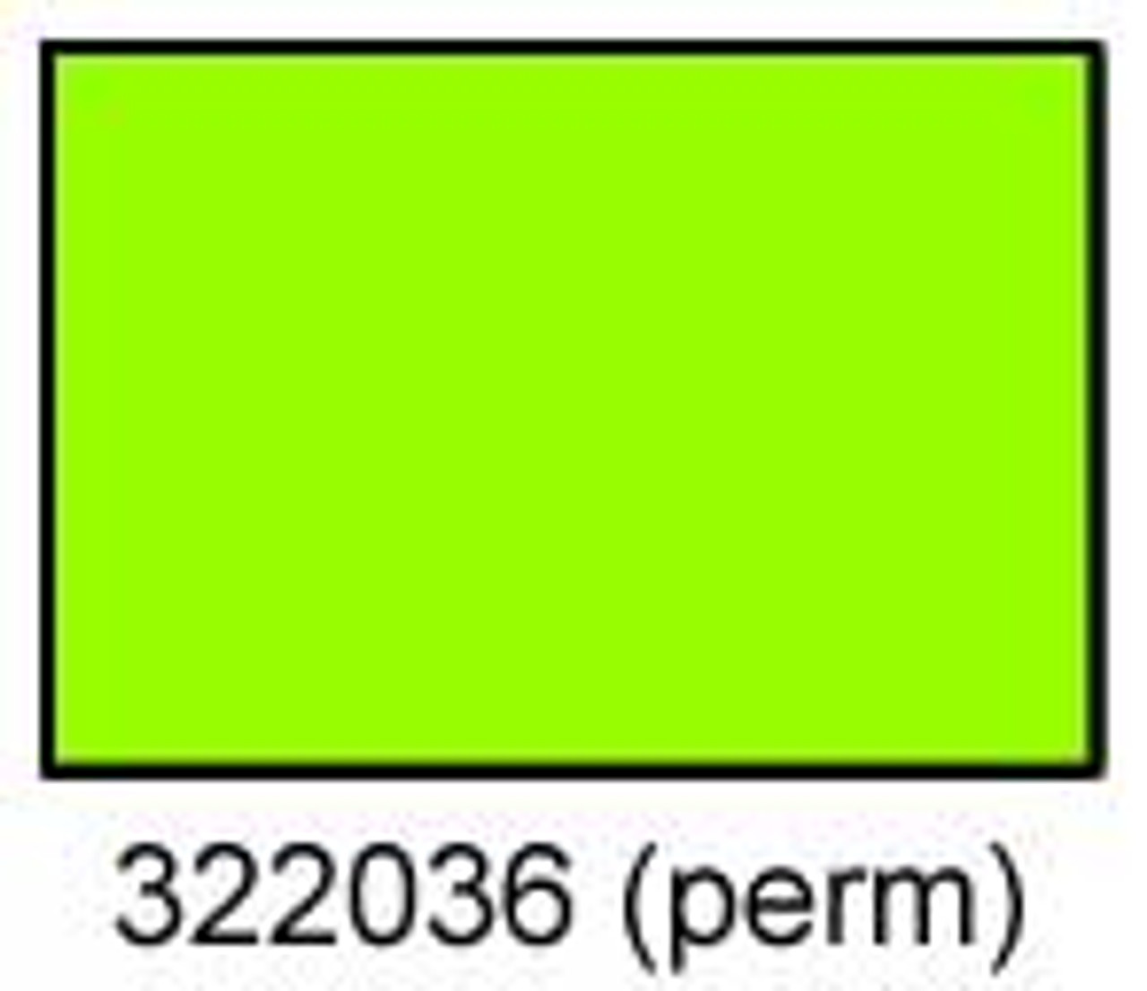 T92036 Green Permanent Labels for use with Avery Dennison 216 Two Line Labeler