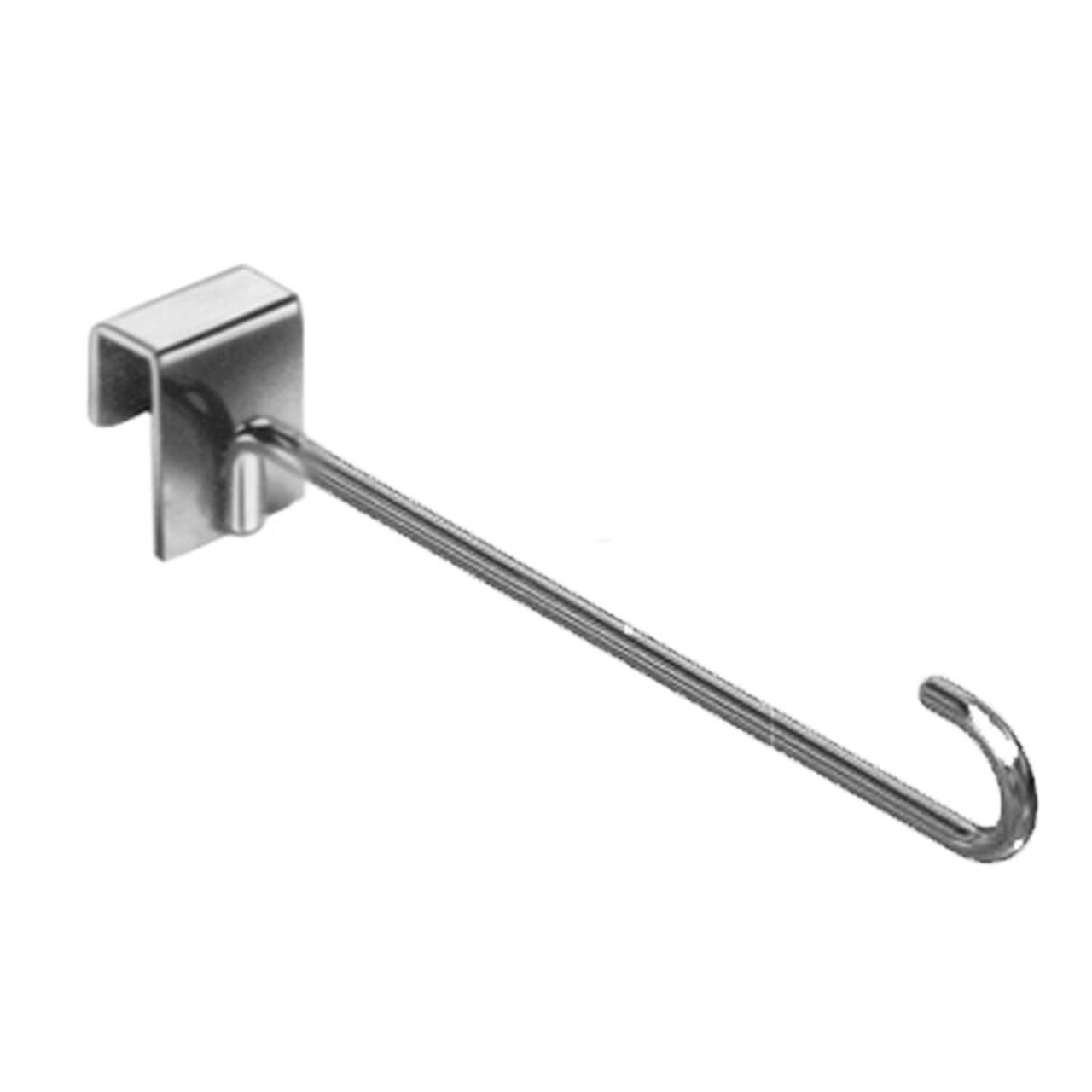 9" Chrome Safety Hook for Rectangular Tubing-ea-Limited Quantites