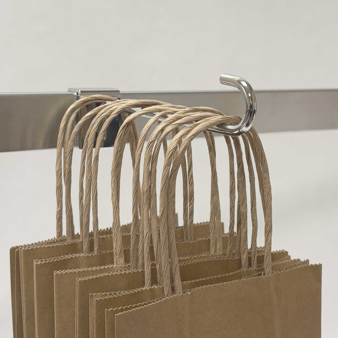 9" Chrome Safety Hook for Rectangular Tubing - Limited Quantites