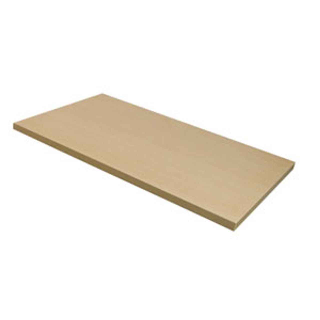 12" x 24" x  3/4" Maple Melamine Shelf - ea.