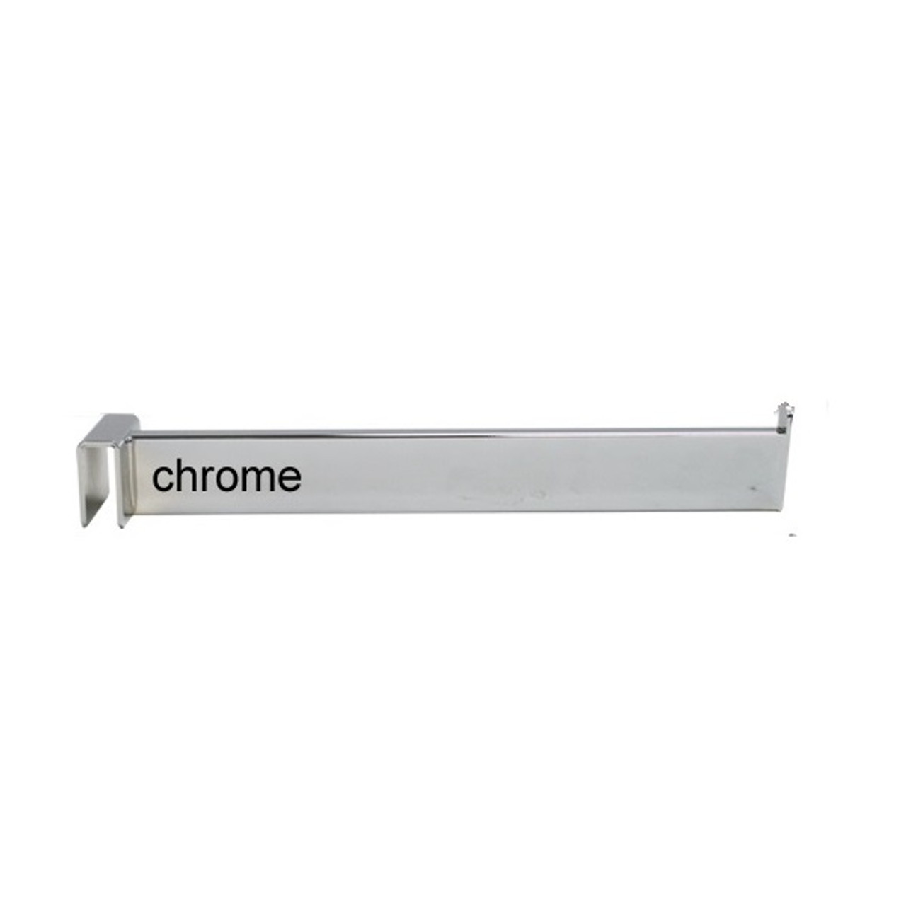 Chrome RH12 12" Faceouts for Rectangular Tubing