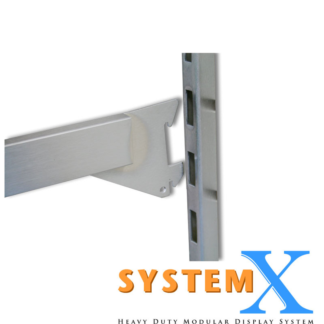 120" System X Heavy Duty Recessed Wall Standard - Special Order