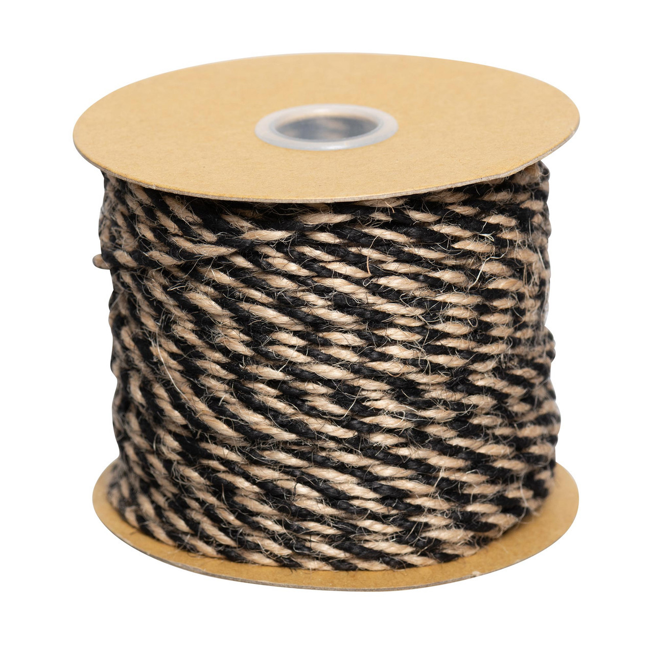 Natural w/Black Coloured jute Twine