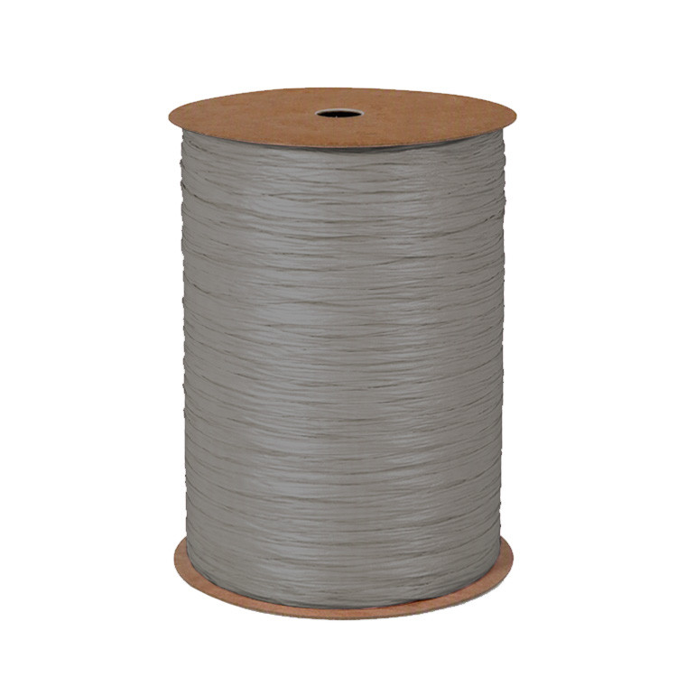 Berwick Cool Grey Matte Wraphia Ribbon 100 yds.