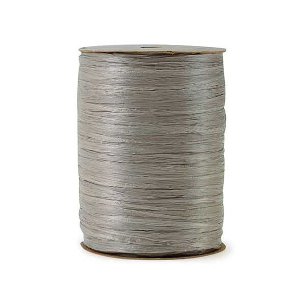 Berwick Cool Grey Wraphia Ribbon 100 yds.