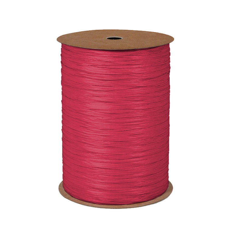 Berwick Burgundy Matte Wraphia Ribbon 100 yds.