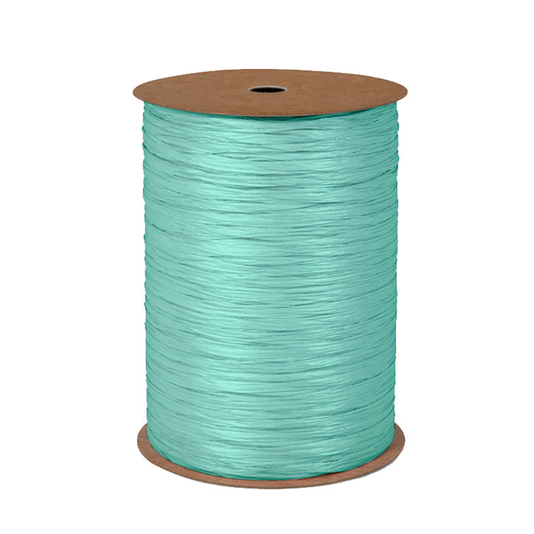 Berwick Robins Egg Blue Matte Wraphia Ribbon 100 yds.