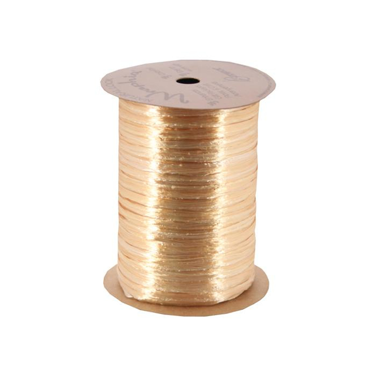 Berwick Gold Pearlized Wraphia Ribbon 100 yds/spool