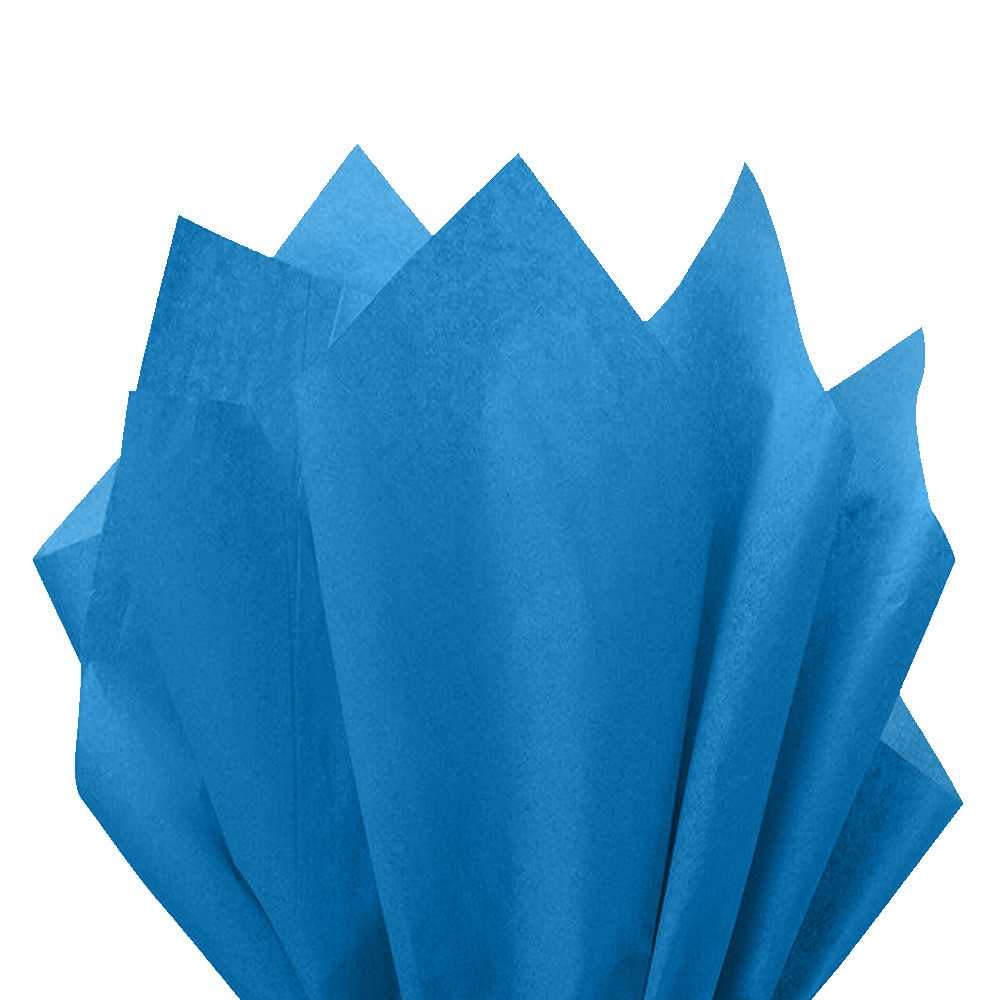 Brilliant Blue Premium Colored Tissue Paper 20” x 30”