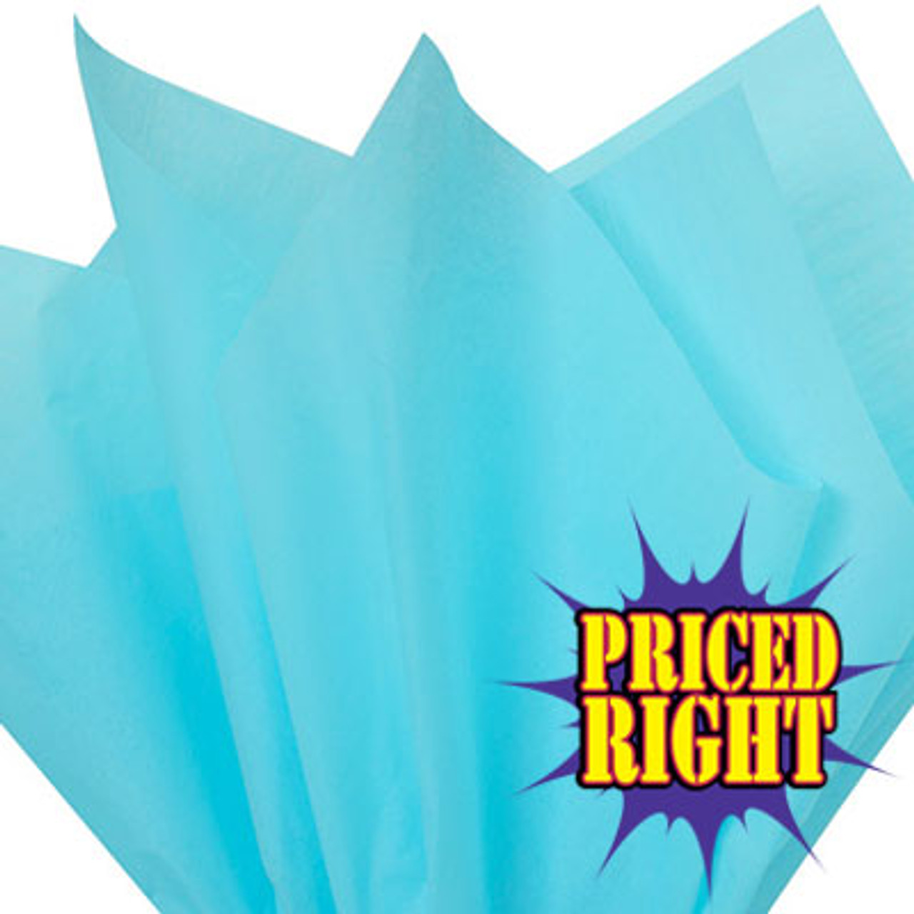 Tiffany Blue Priced Right Coloured Tissue Paper 20x30- Ream 480 Sheets