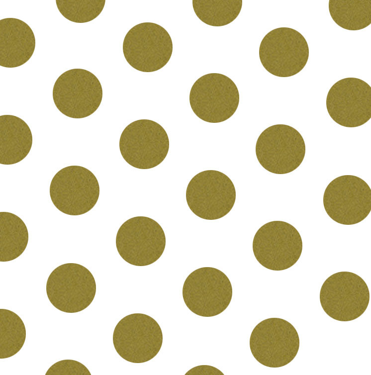 Gold Dot Pattern Tissue Paper 20” x 30”