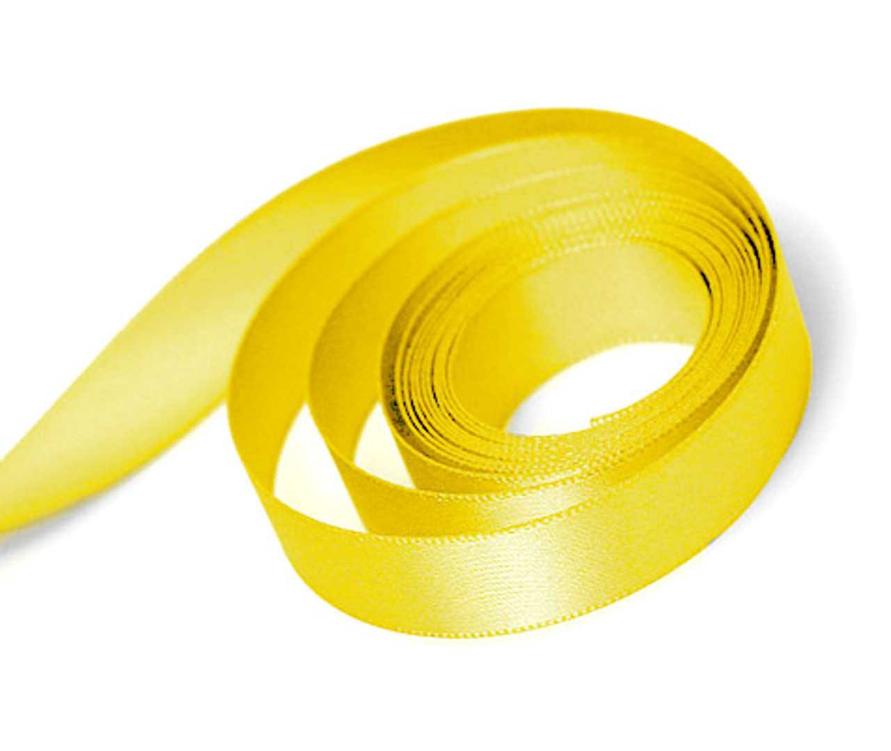 Daffodil Single Face Satin Ribbon 1-1/2" x 50 yards