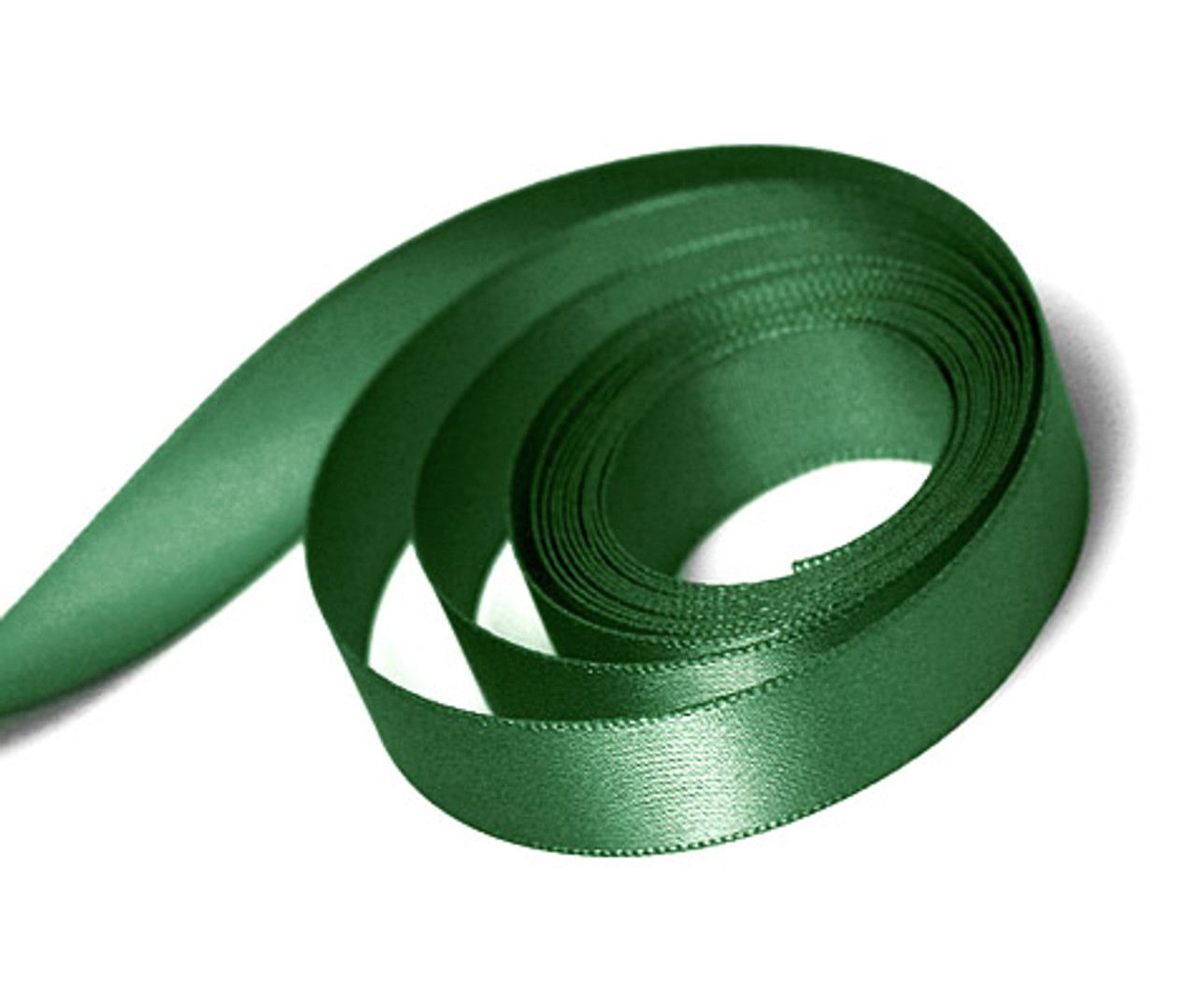Forest Green Single Face Satin Ribbon 1-1/2" x 50 yards