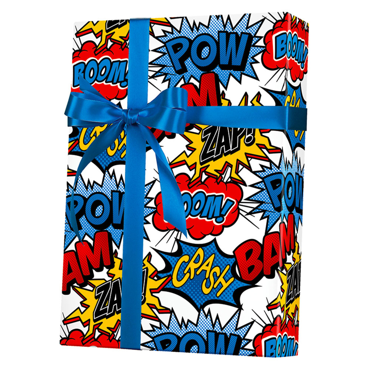 24" x 200' Superhero Gift Wrap