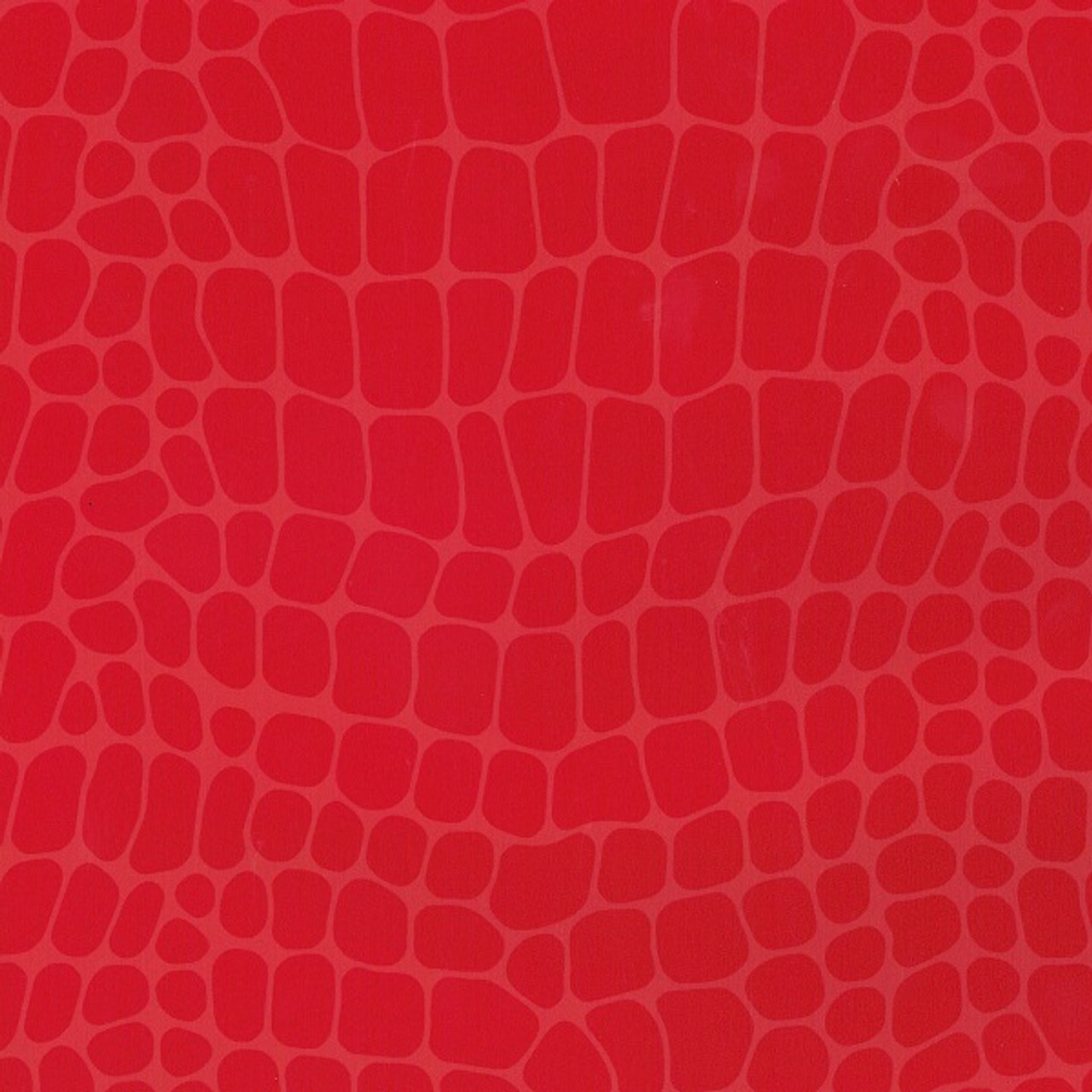 24" x 200' Red Croc Gift Wrap