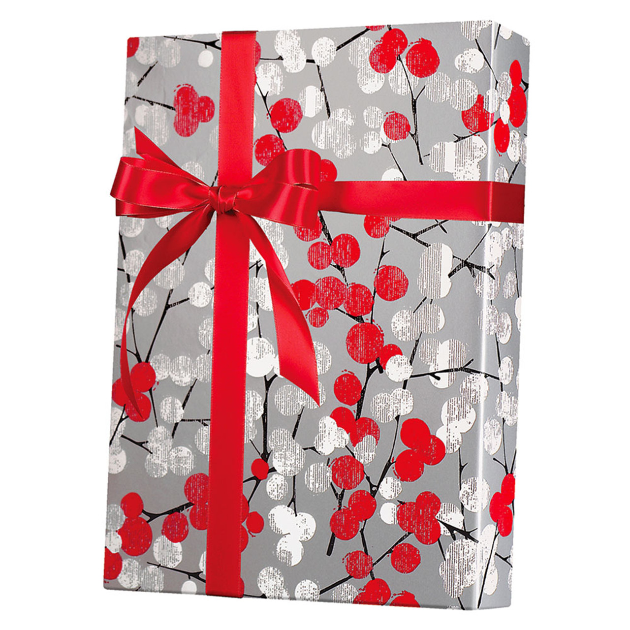 24" x 833' Winter Branches Gift Wrap