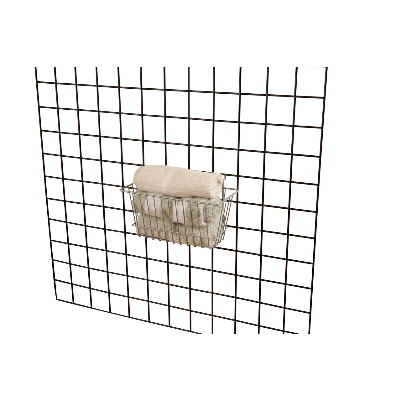 Silver BSK17 Universal All Purpose Basket 12"w x 6"d x 6"h