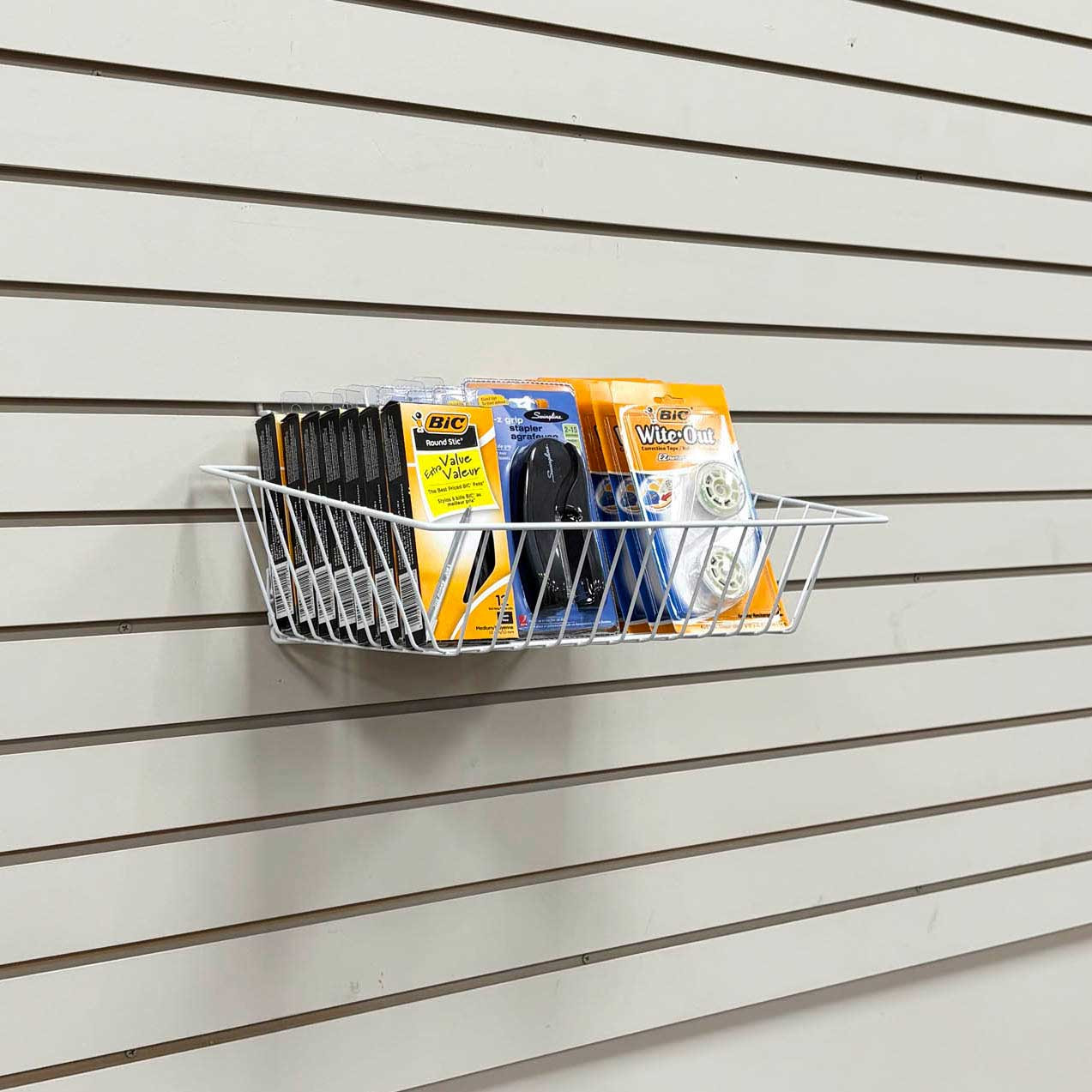White BSK16 Universal All Purpose Basket 15"w x 12"d x 5"d x 3"f