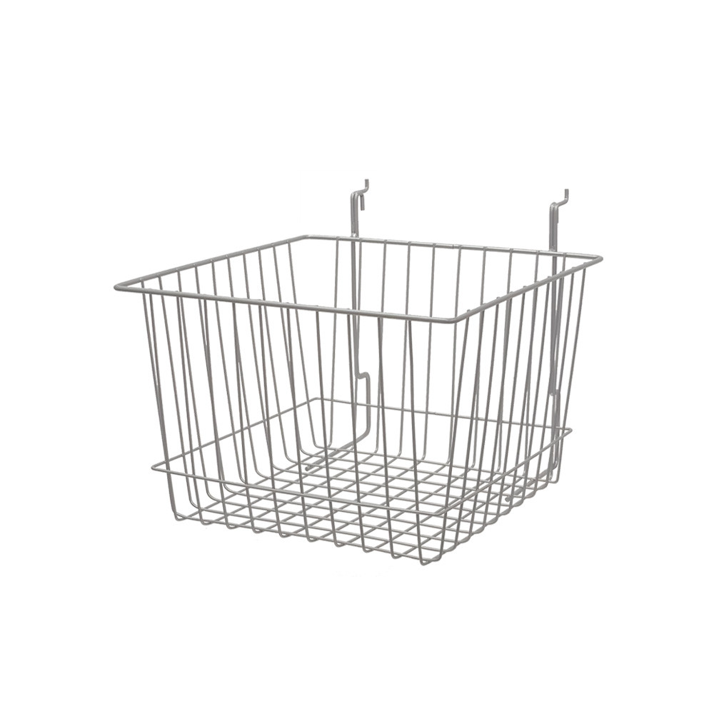 Silver BSK15 Universal All Purpose Basket 12"w x 12"d x 8"h