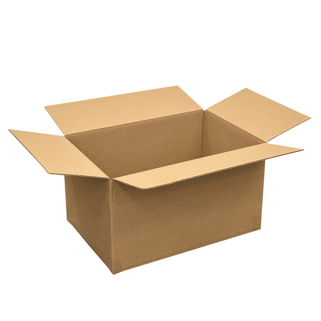 #24 - 15"l x 10"w x 8"h Corrugated Kraft Shipping Box