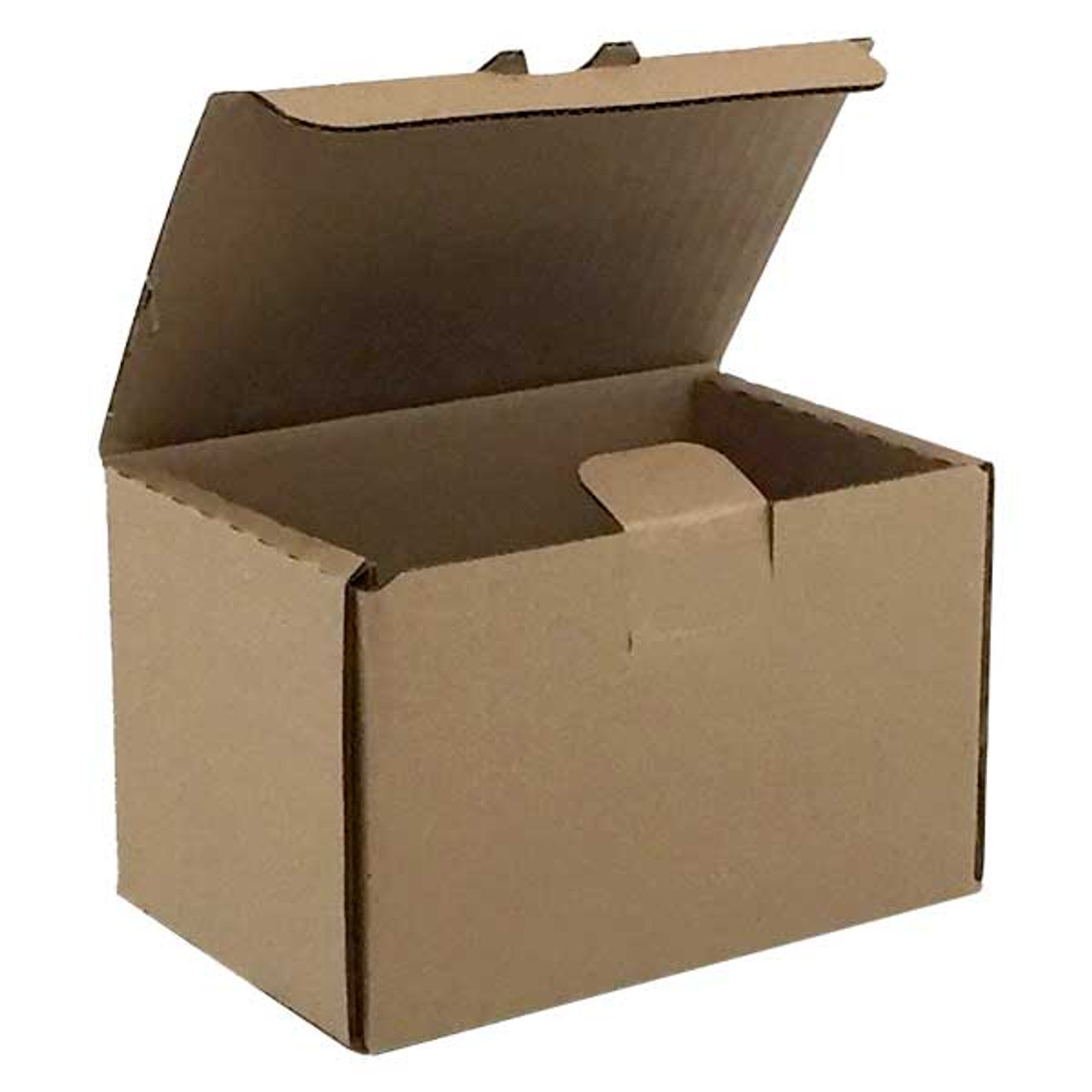 #2 - 6"l x 4"d x 4"h Corrugated Kraft Tuck-it Shipping Box - ea.