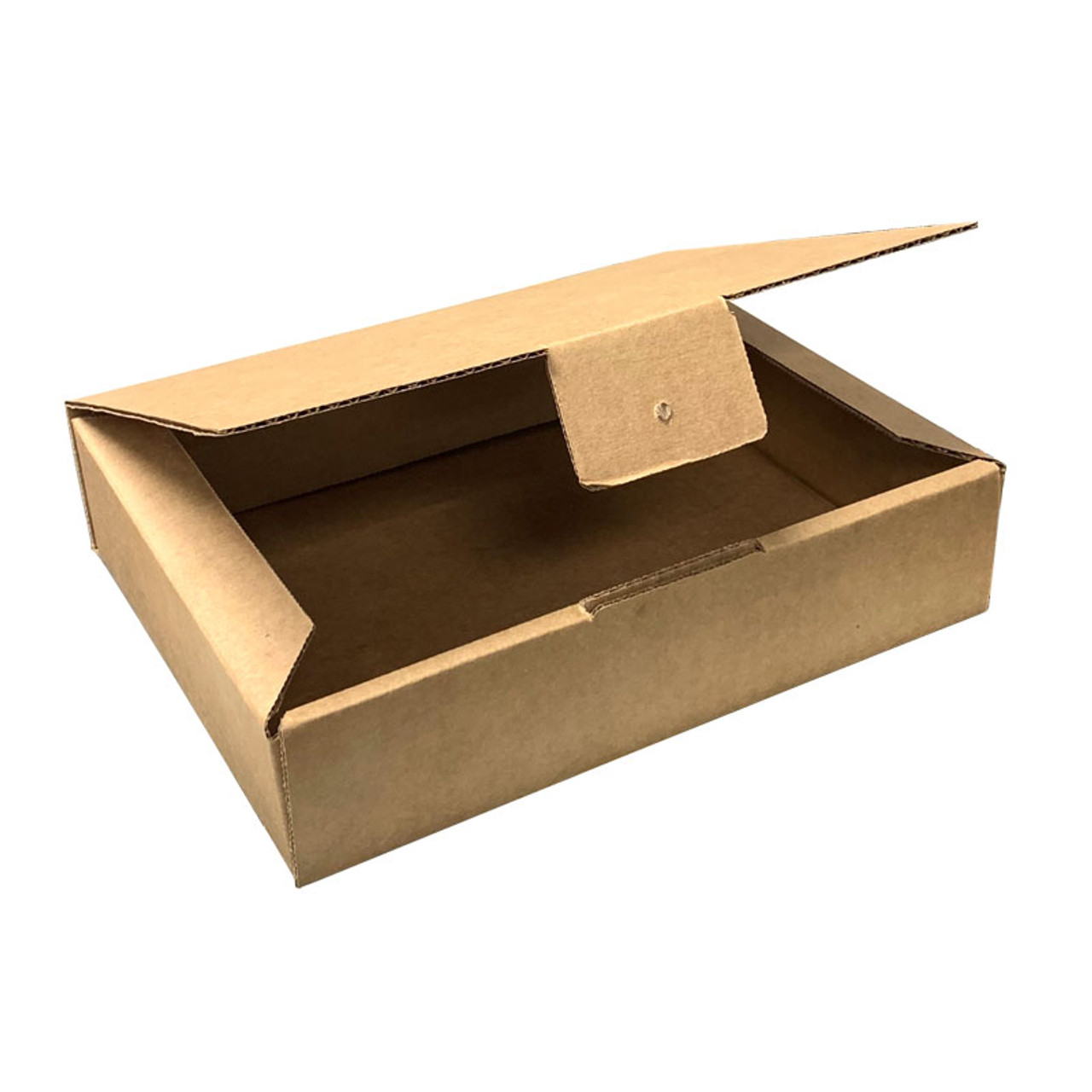 #3K - 11-1/2"l x 9"d x 2-1/2"h Corrugated Kraft Tuck-it Shipping Box