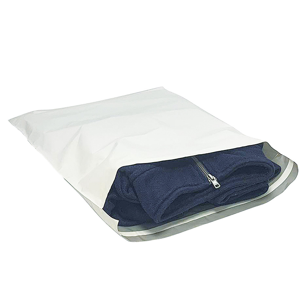6" x 9" x 2" flap White/Grey ecomm Poly Mailer Shipping Envelope Bag