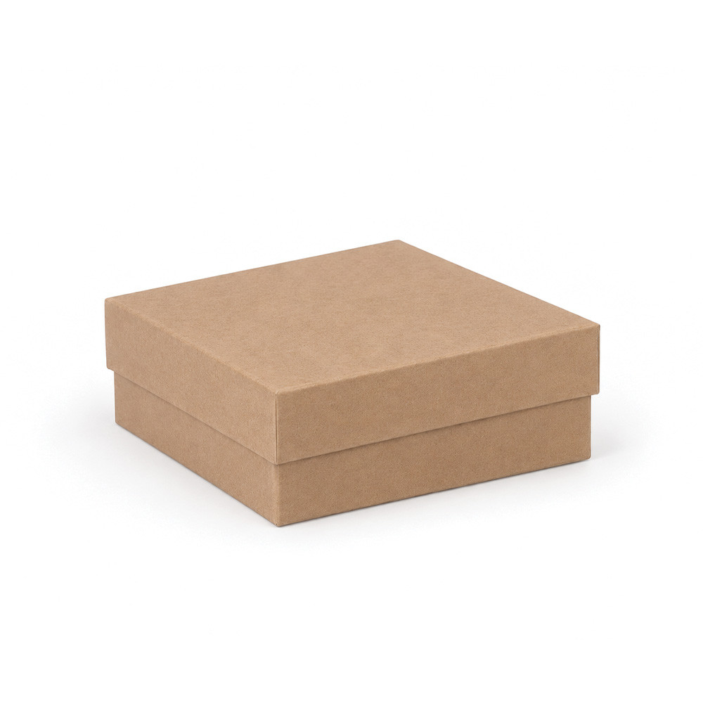 Kraft #34 Premium 3-1/2"x3-1/2"x2" Jewellery Box