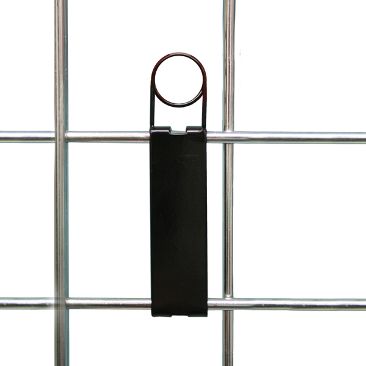 Black Gridwall Sign Clip - ea.