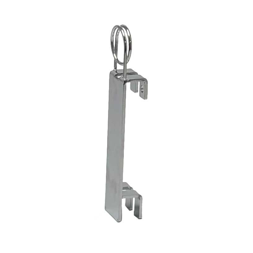 Chrome Gridwall Sign Holder Clip