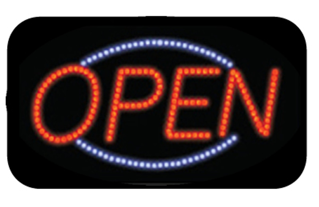 Energy Saving LED "Open" Sign