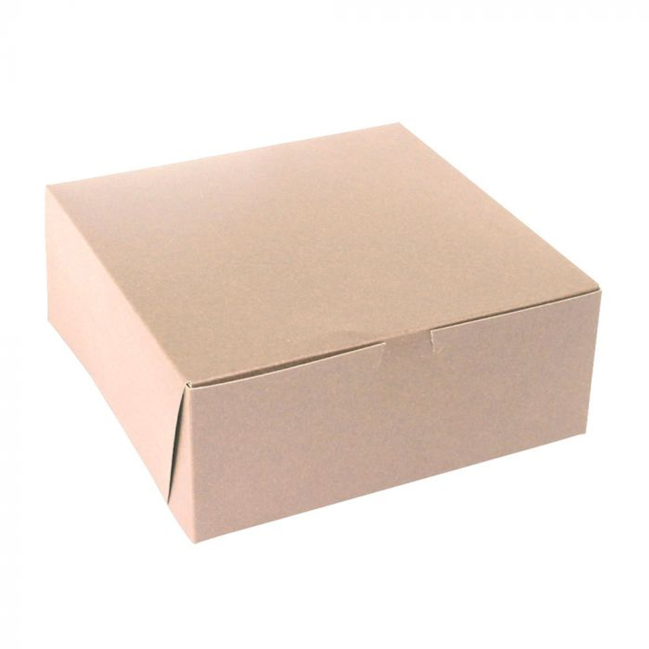 10" x 10" x 5" Kraft Cupcake Bakery Box to fit 6 Regular Cupcakes per 100