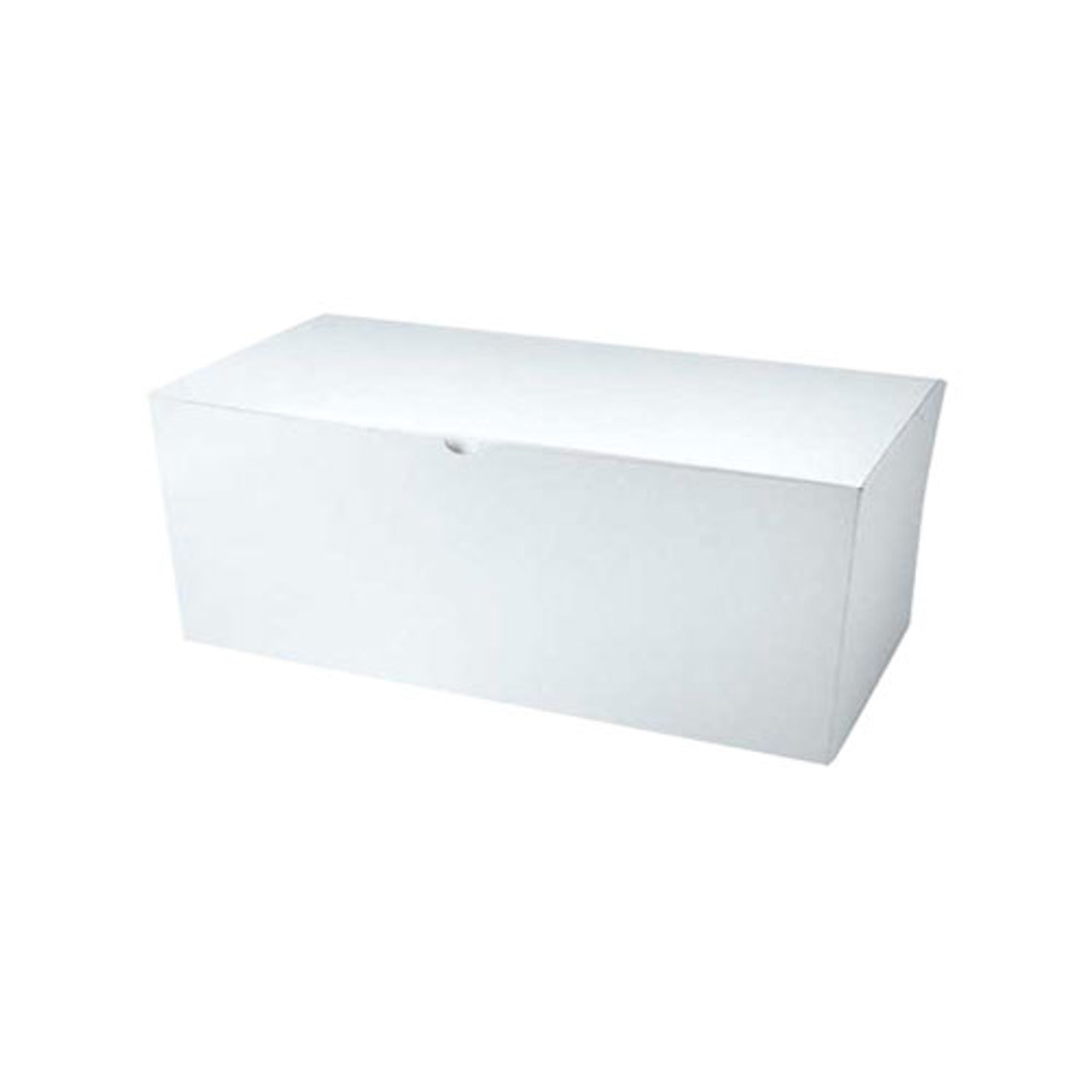 #94 White Pop N' Lock Giftware Box 9"x4-1/2"x4-1/2"