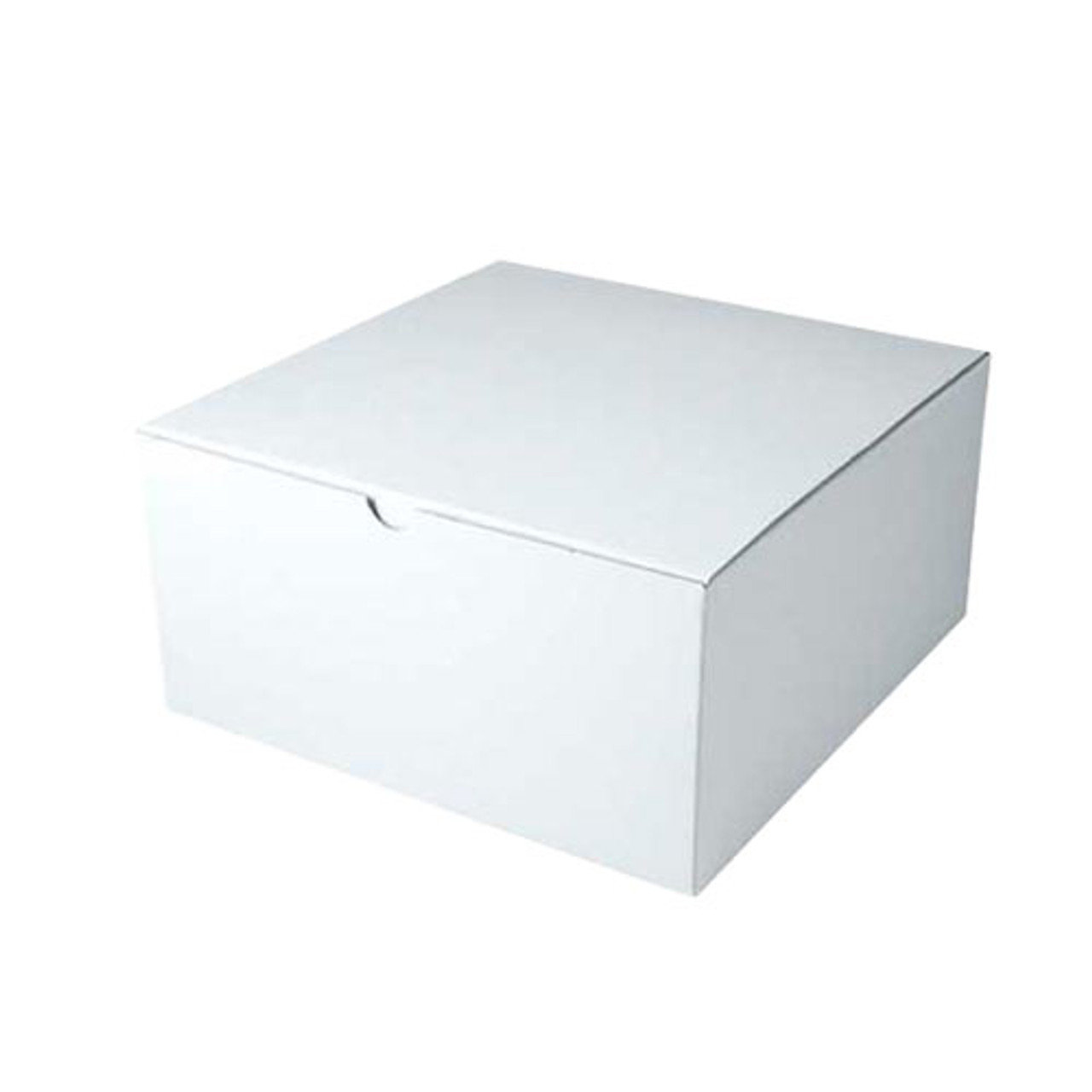 White 106 Pop N' Lock Giftware Box 10"x10"x6"