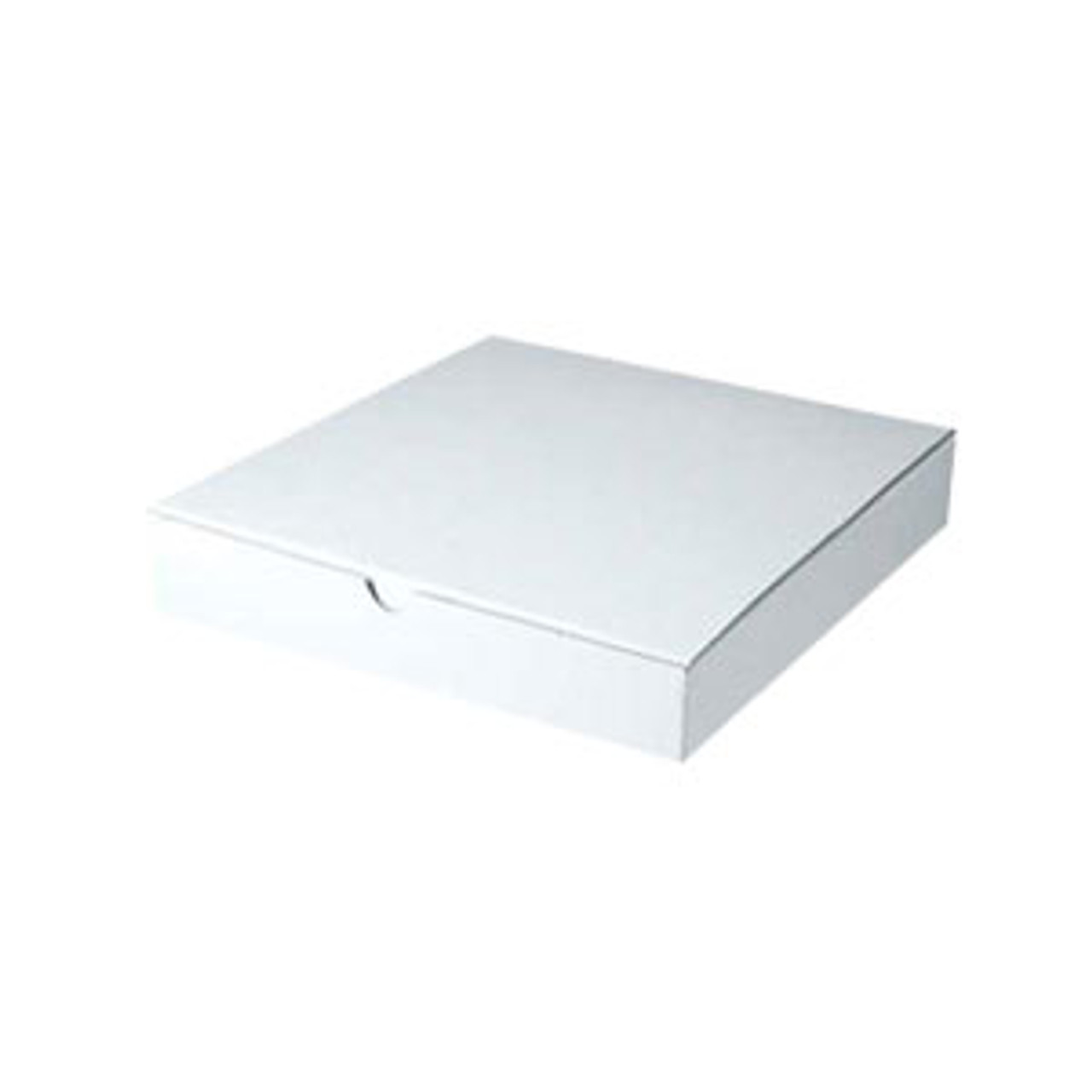 #82 White Pop N' Lock Giftware Box - 8.5"w x 8.5"d x 2"h