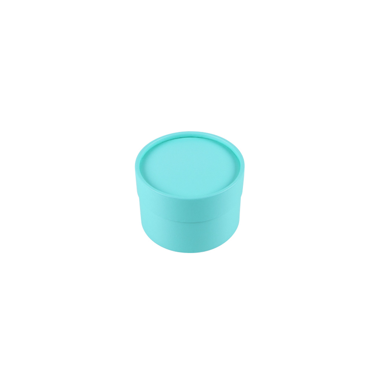 Boogie Blue Small Round Rigid Boxes 3-1/2" diam. x 2"h - ea.