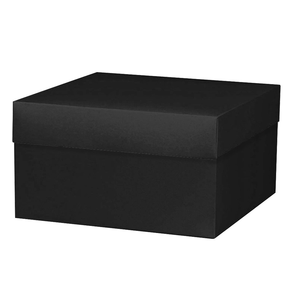 10"x10"x5-1/2" Deluxe Gourmet Gift box - Black
