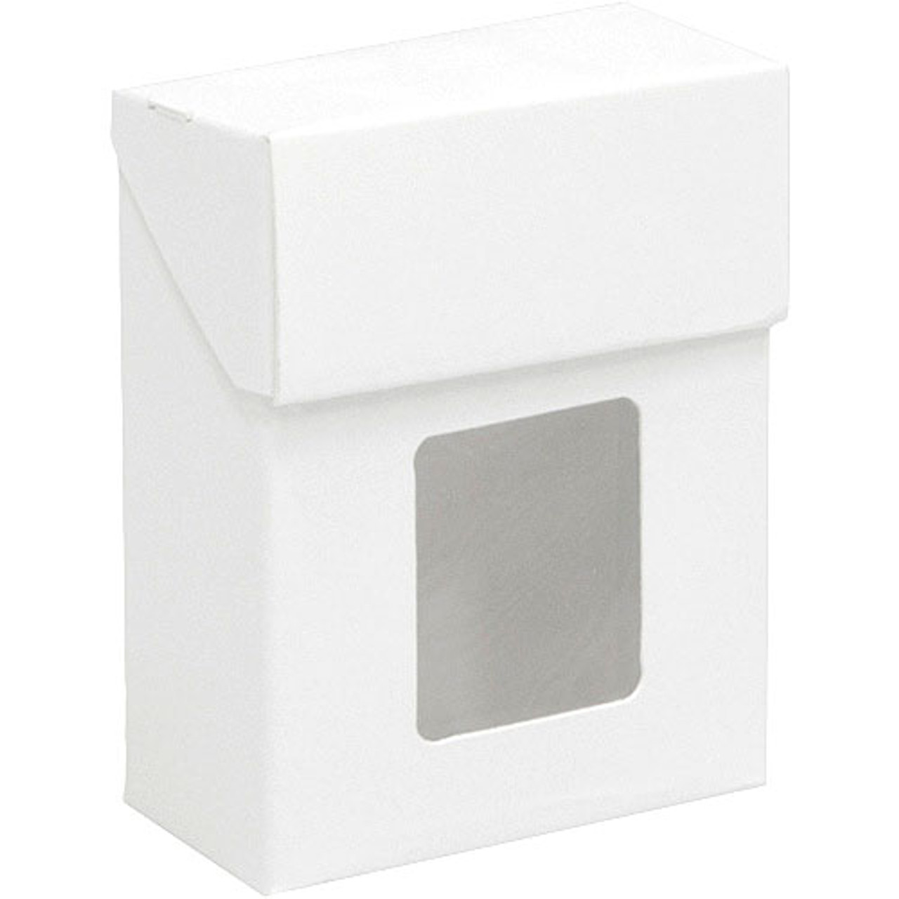 White Flip Top Gift Box 2.75" x 1 3/8" x 3.5"