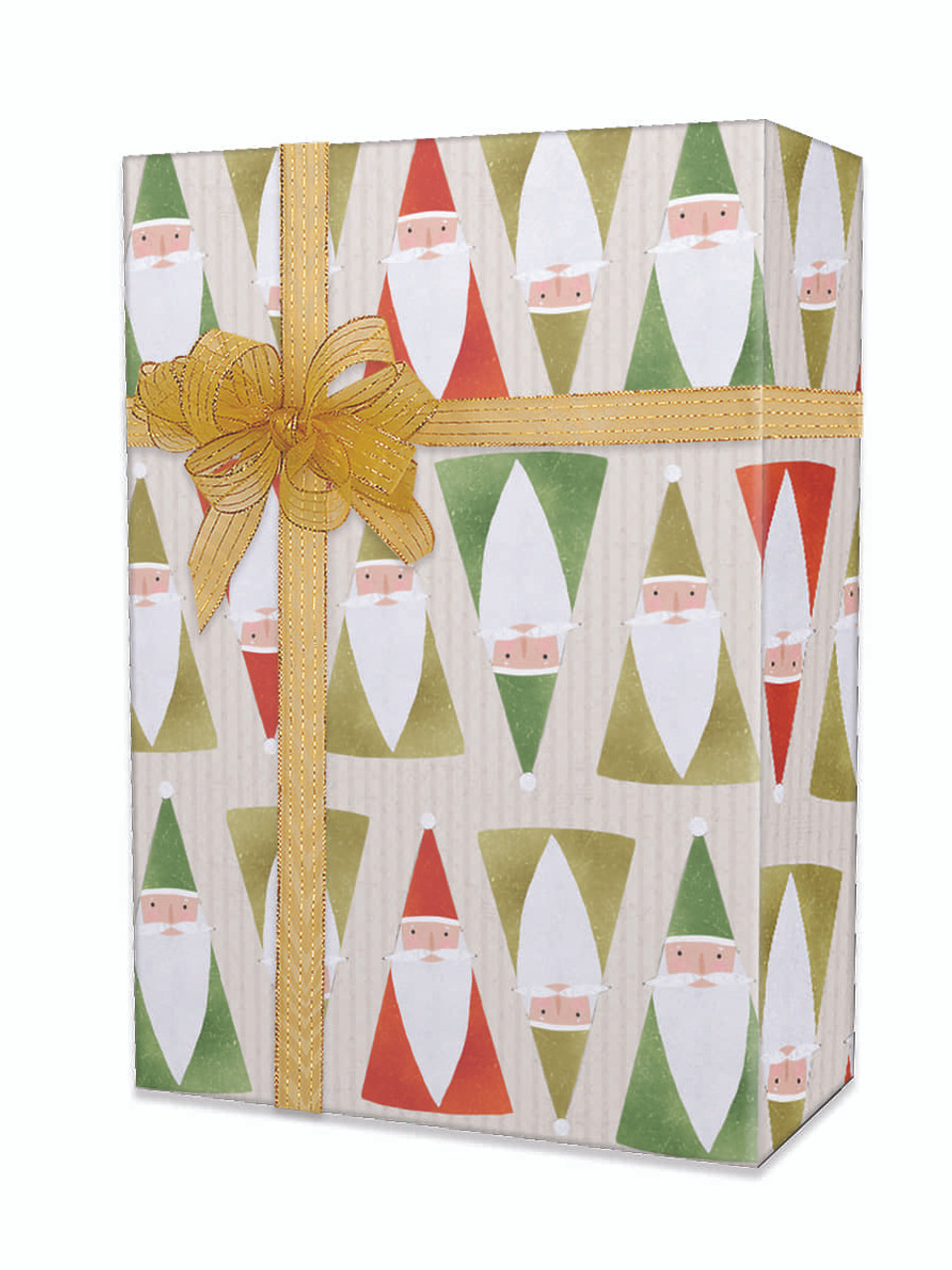 24" x 200' Acute Santa Gift Wrap