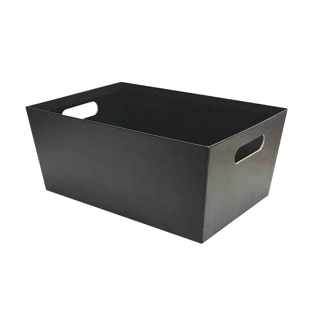 14-1/4"l x 9-3/4"w x 6"h Black Basket Tray