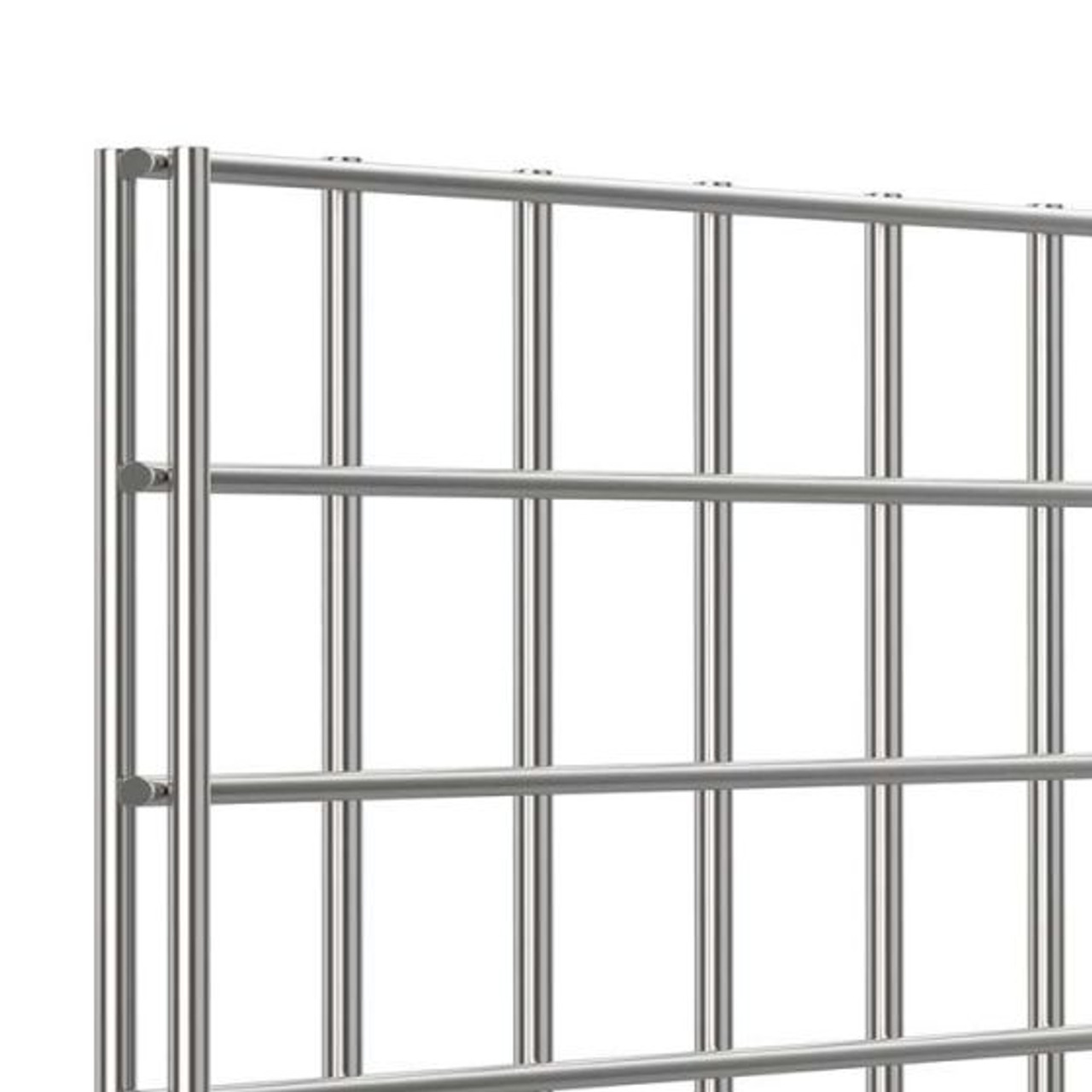 GW28 Chrome 2'x8' 2 ft. Wide Gridwall Panels