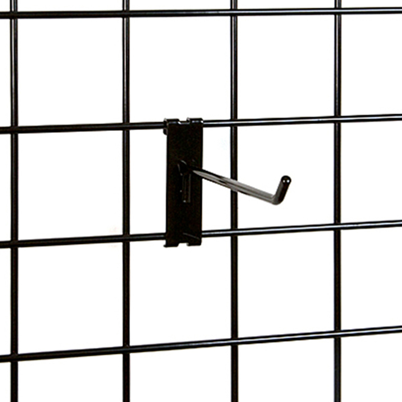 10" Black Grid wall Hooks - ea.