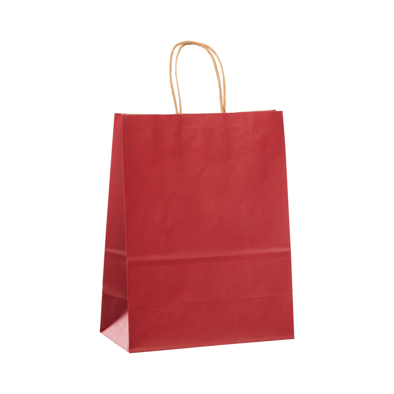 Vanity 10"x5"x13" Red on Kraft Paper Shopping Bags