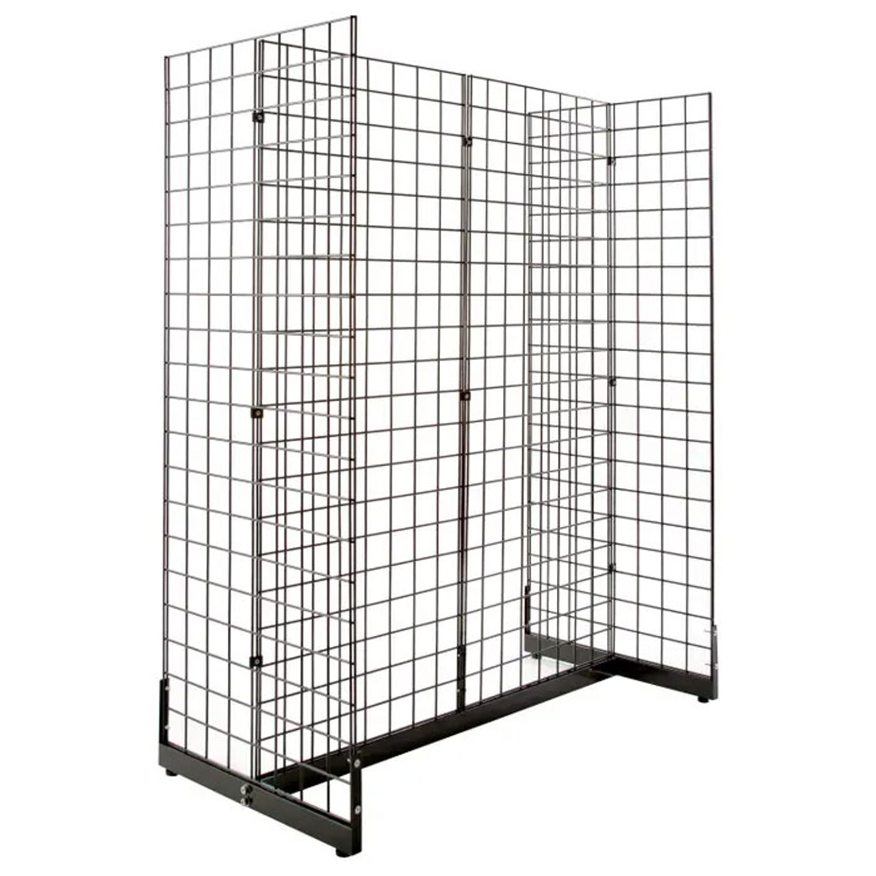 BLK/G48 Black Gridwall Gondola Base - ea.